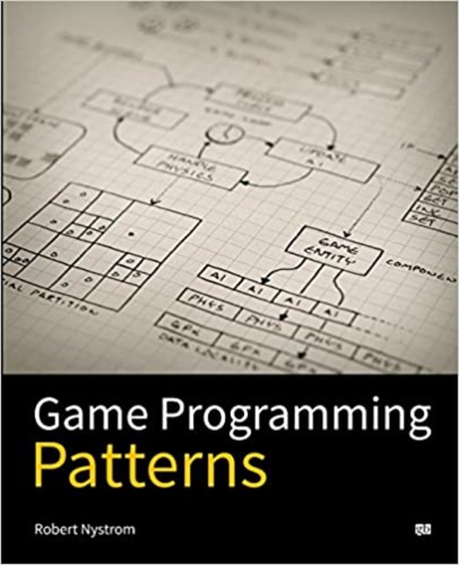 Book cover for "Game Programming Patterns" by Robert Nystrom