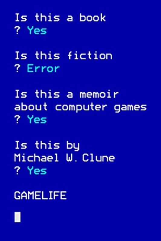 Book cover for "Gamelife" by Michael W. Clune