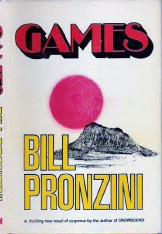 Book cover for "Games" by Bill Pronzini