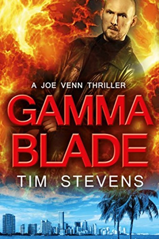 Book cover for "Gamma Blade" by Tim Stevens