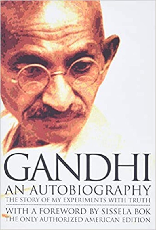 Book cover for "Gandhi"