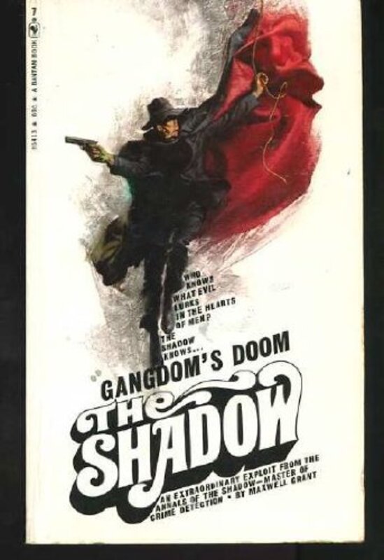 Book cover for "Gangdom's Doom" by Maxwell Grant