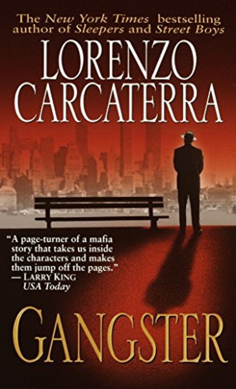 Book cover for "Gangster" by Lorenzo Carcaterra