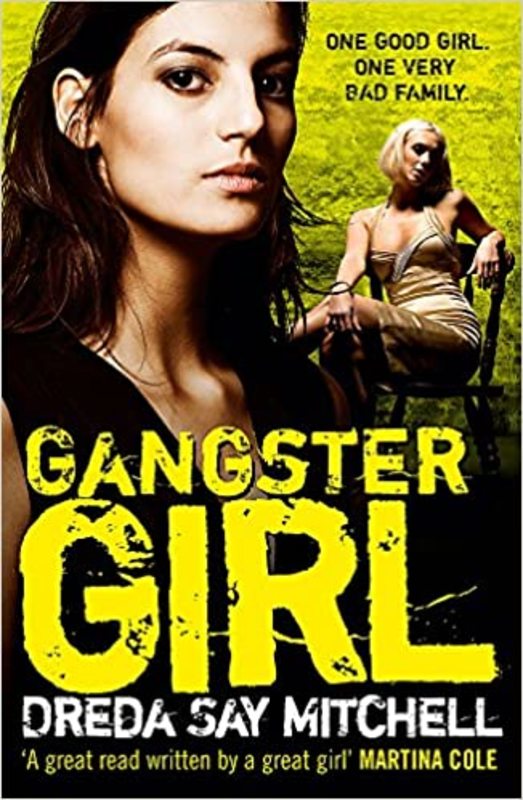 Book cover for "Gangster Girl" by Dreda Say Mitchell