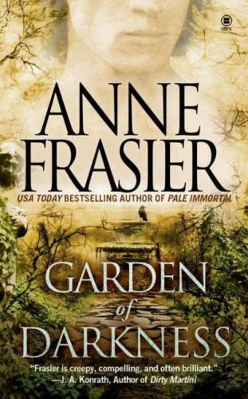 Book cover for "Garden of Darkness" by Anne Frasier