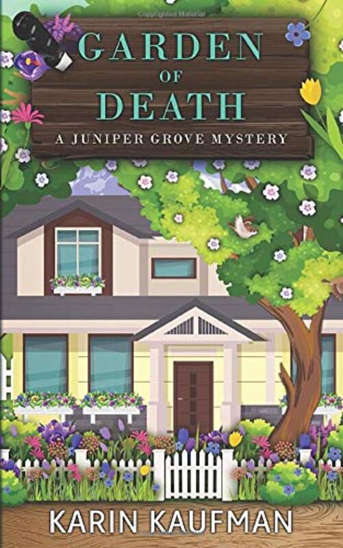Book cover for "Garden of Death" by Karin Kaufman