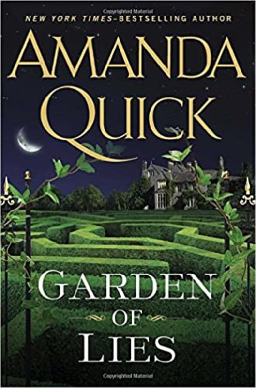 Book cover for "Garden of Lies" by Amanda Quick