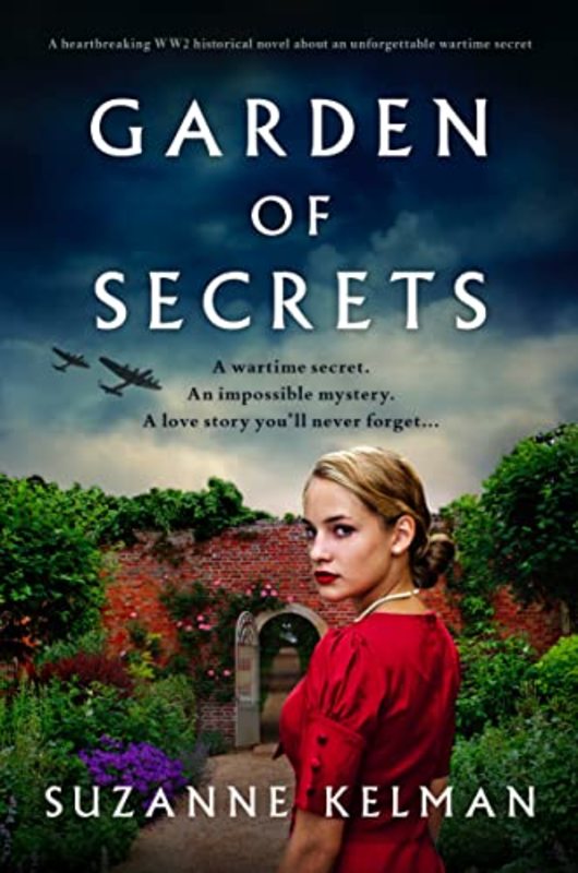 Book cover for "Garden of Secrets" by Suzanne Kelman