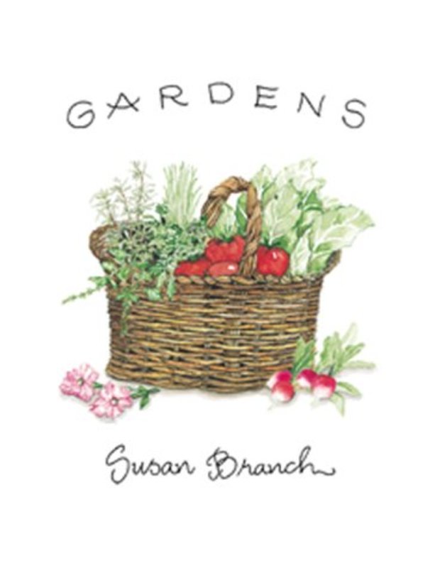 Book cover for "Gardens Little Book" by Susan Branch