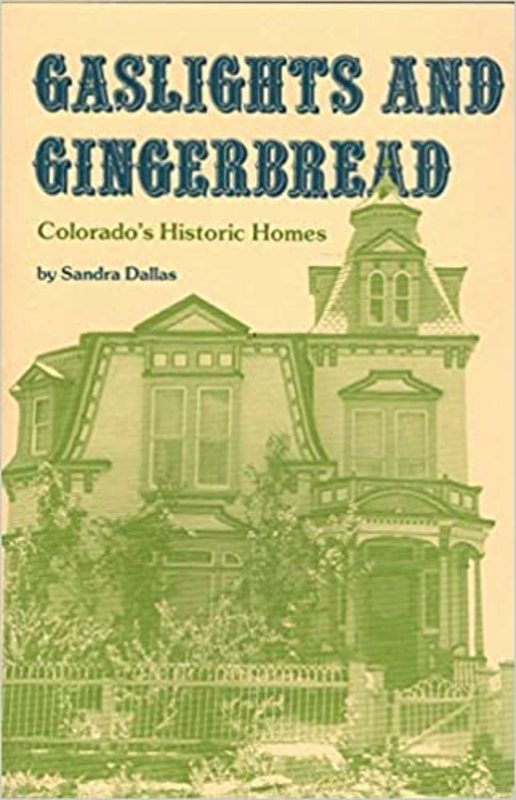 Book cover for "Gaslights and Gingerbread" by Sandra Dallas