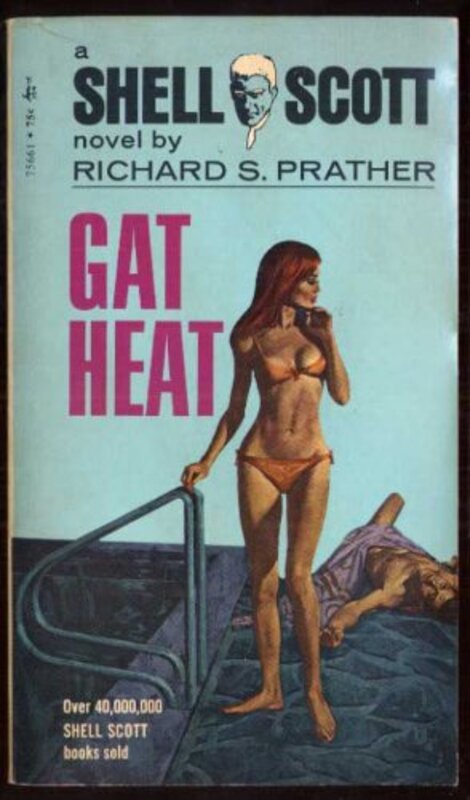 Book cover for "Gat Heat" by Richard S Prather