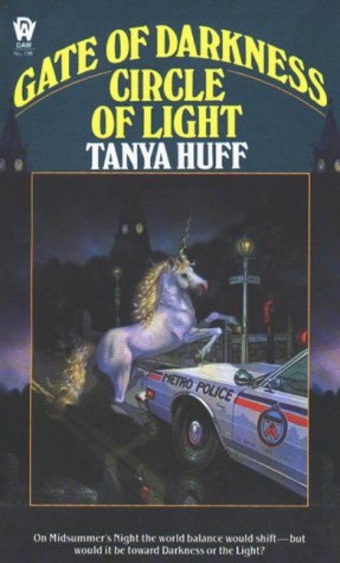 Book cover for "Gate of Darkness, Circle of Light" by Tanya Huff