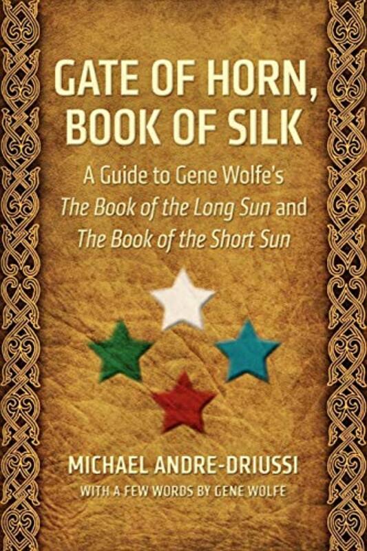 Book cover for "Gate of Horn, Book of Silk" by Gene Wolfe