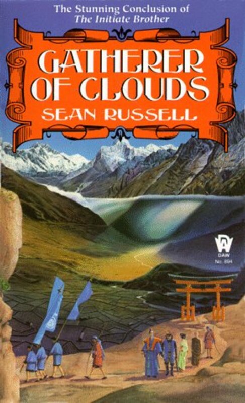 Book cover for "Gatherer of Clouds" by Sean S Thomas Russell