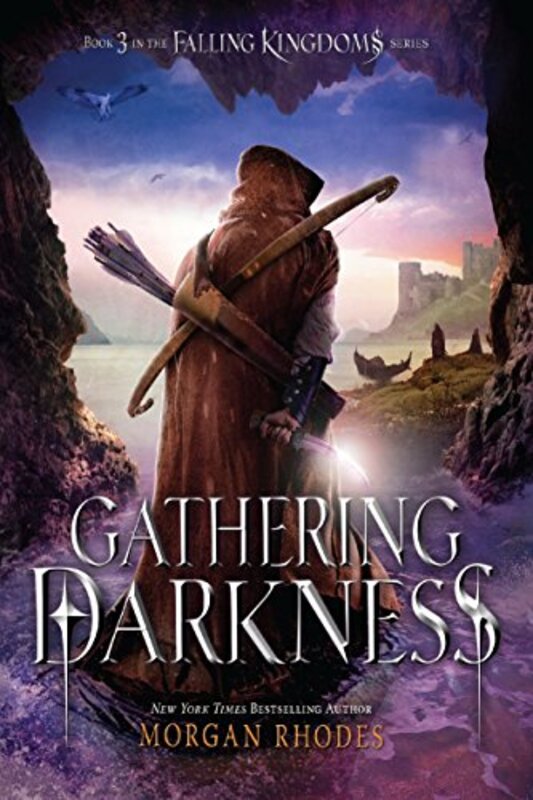 Book cover for "Gathering Darkness" by Morgan Rhodes