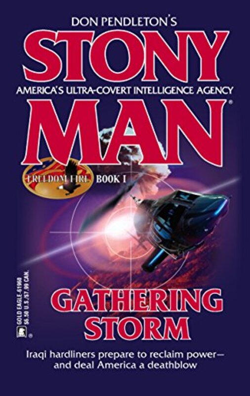 Book cover for "Gathering Storm" by Don Pendleton