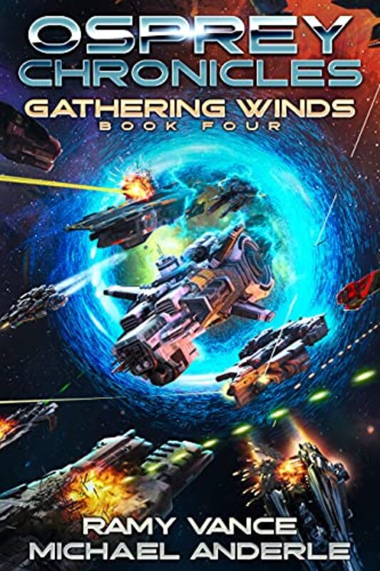Book cover for "Gathering Winds" by RE Vance