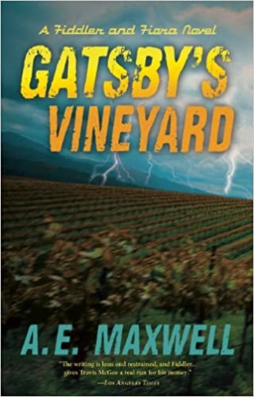 Book cover for "Gatsby's Vineyard" by AE Maxwell