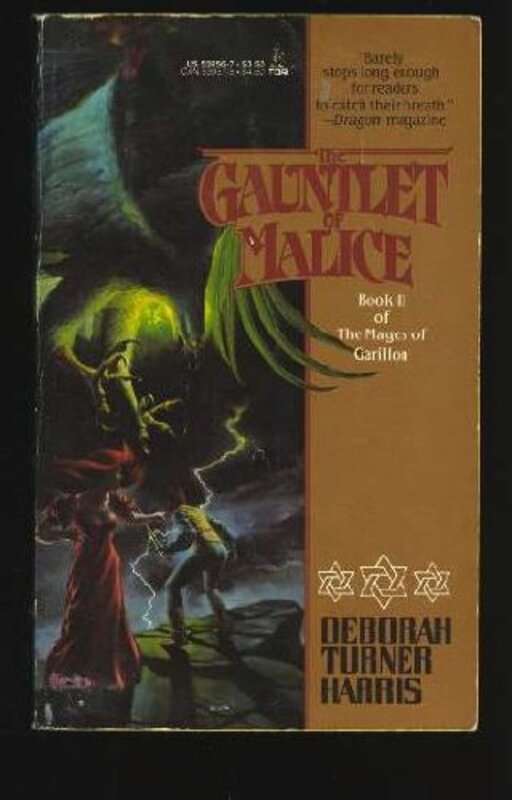 Book cover for "Gauntlet of Malice" by Deborah Turner Harris