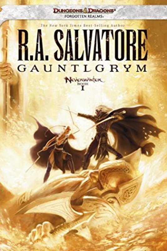 Book cover for "Gauntlgrym" by RA Salvatore