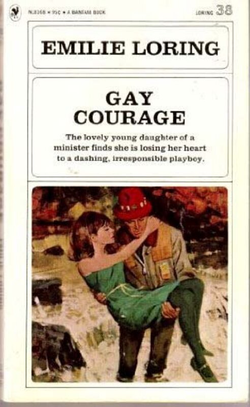 Book cover for "Gay Courage" by Emilie Loring