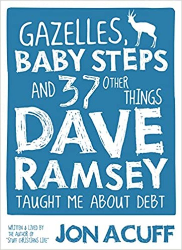 Book cover for "Gazelles, Baby Steps & 37 Other Things" by Jonathan Acuff