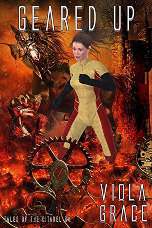 Book cover for "Geared Up" by Viola Grace
