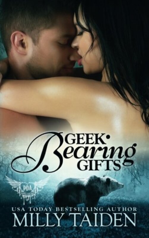 Book cover for "Geek Bearing Gifts" by Milly Taiden