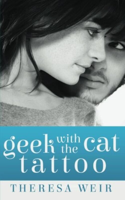 Book cover for "Geek with the Cat Tattoo" by Anne Frasier