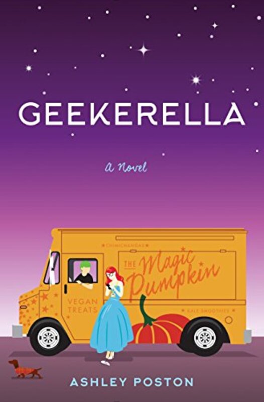 Book cover for "Geekerella" by Ashley Poston