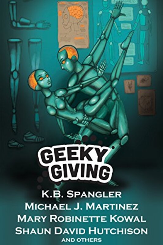 Book cover for "Geeky Giving" by KB Spangler
