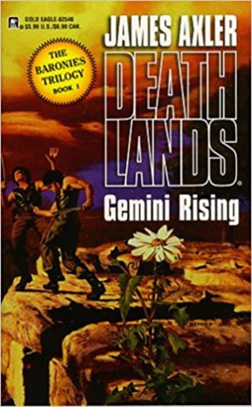Book cover for "Gemini Rising" by James Axler