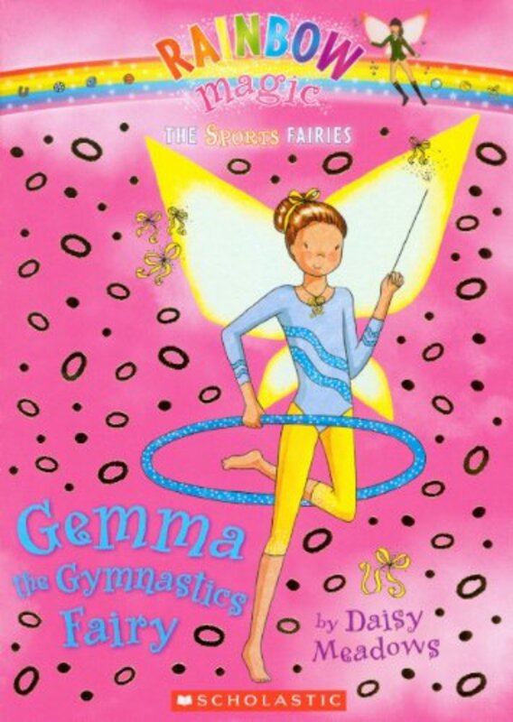 Book cover for "Gemma The Gymnastics Fairy" by Daisy Meadows