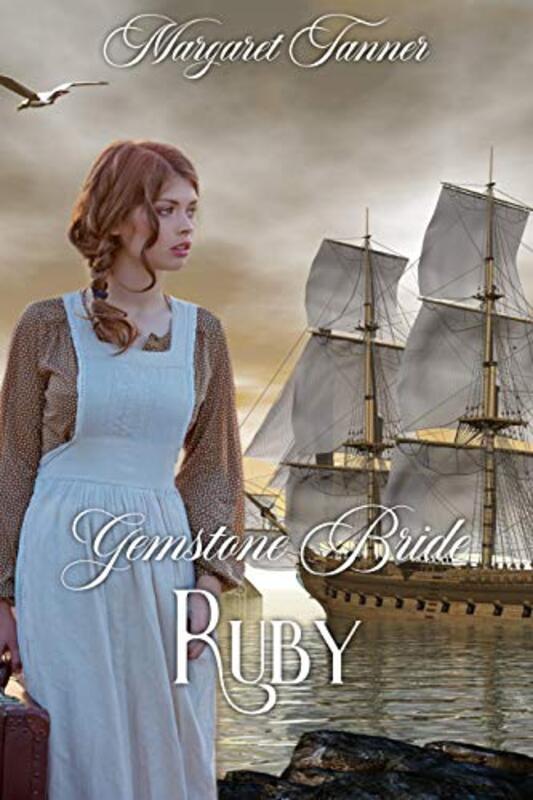 Book cover for "Gemstone Bride Ruby" by Margaret Tanner