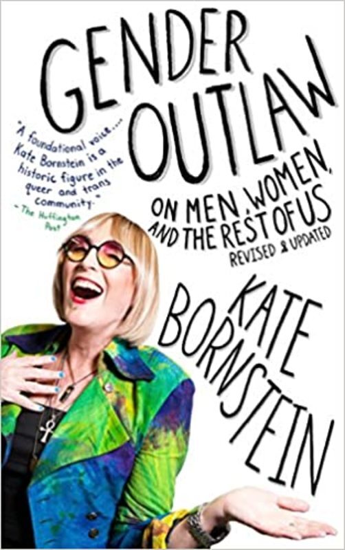 Book cover for "Gender Outlaw" by Kate Bornstein