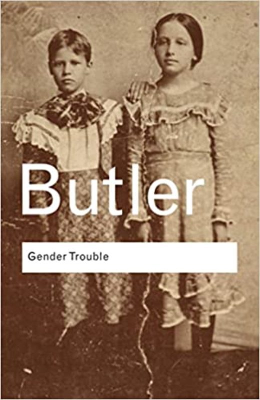 Book cover for "Gender Trouble" by Judith Butler