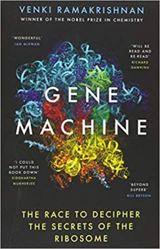 Book cover for "Gene Machine" by Venki Ramakrishnan