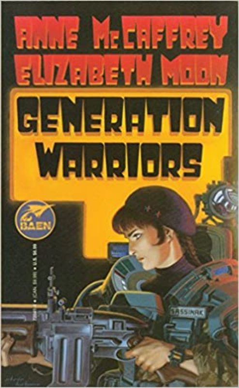 Book cover for "Generation Warriors" by Anne McCaffrey