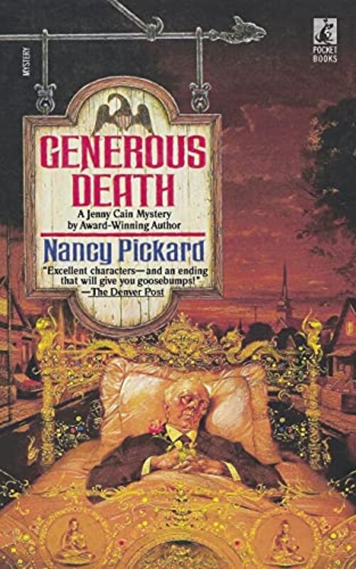 Book cover for "Generous Death" by Nancy Pickard