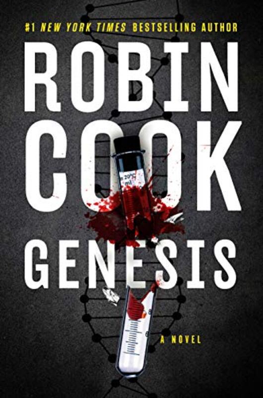 Book cover for "Genesis" by Robin Cook