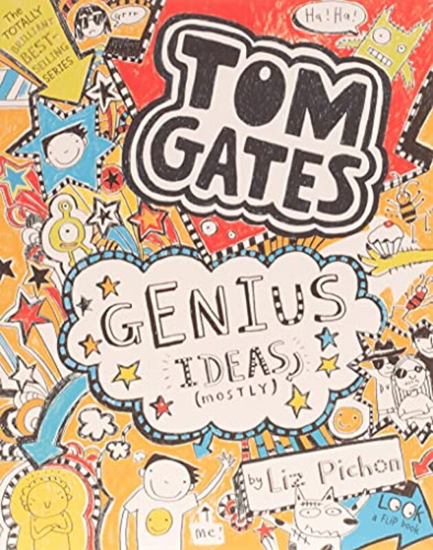 Book cover for "Genius Ideas" by Liz Pichon