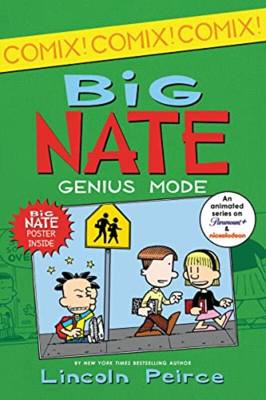 Book cover for "Genius Mode" by Lincoln Peirce