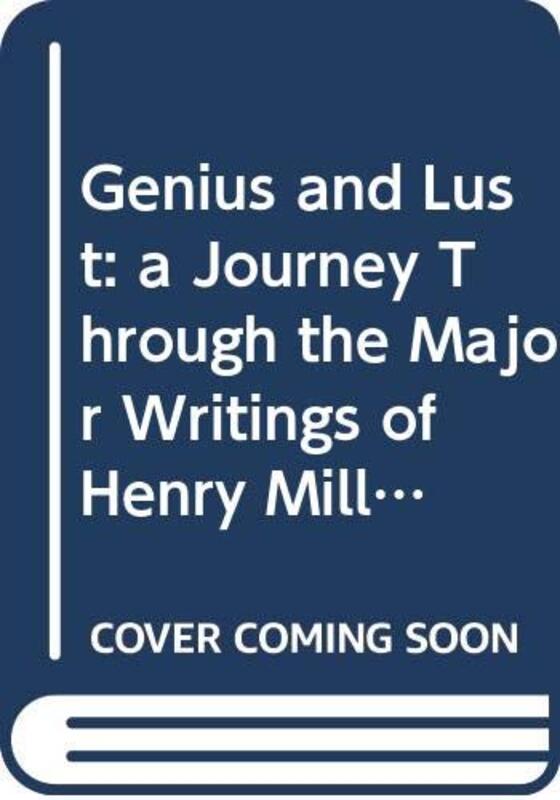 Book cover for "Genius and Lust" by Norman Mailer