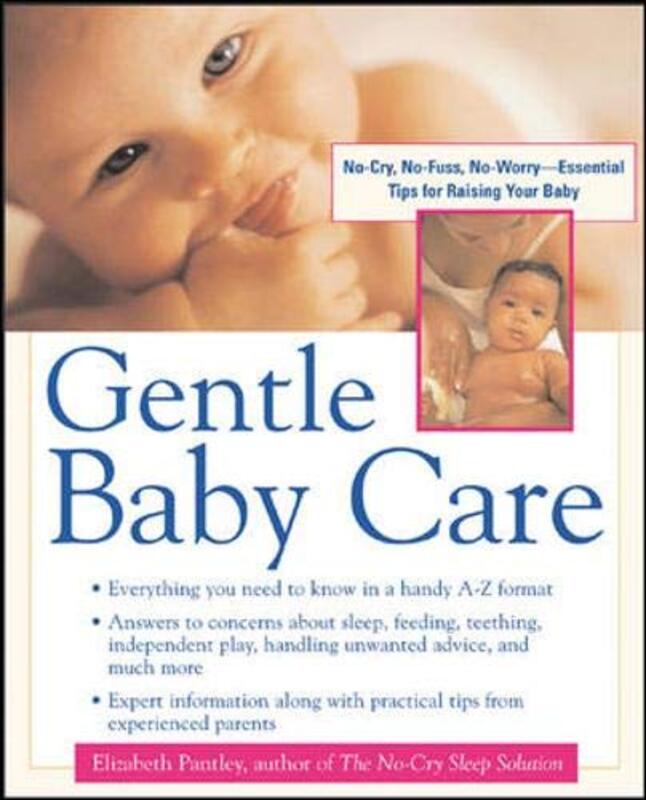 Book cover for "Gentle Baby Care" by Elizabeth Pantley