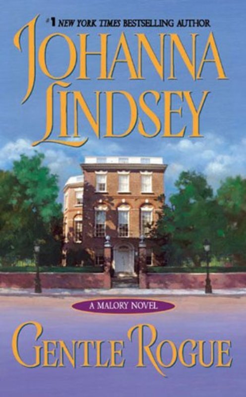 Book cover for "Gentle Rogue" by Johanna Lindsey