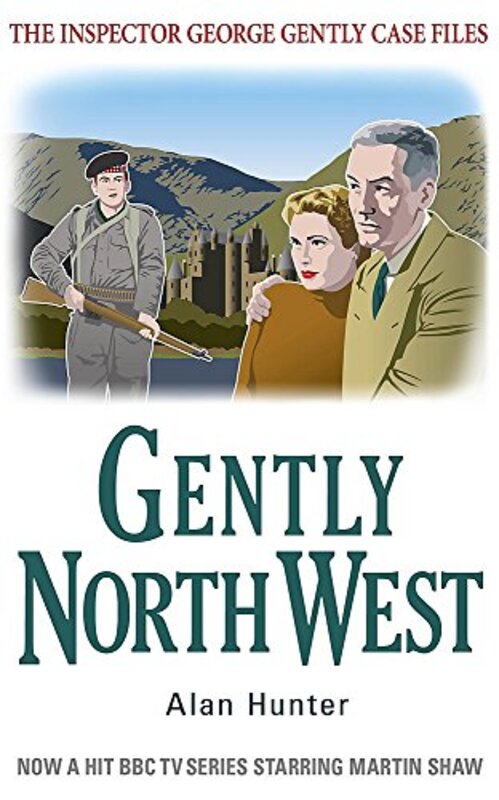 Book cover for "Gently North-West" by Alan Hunter