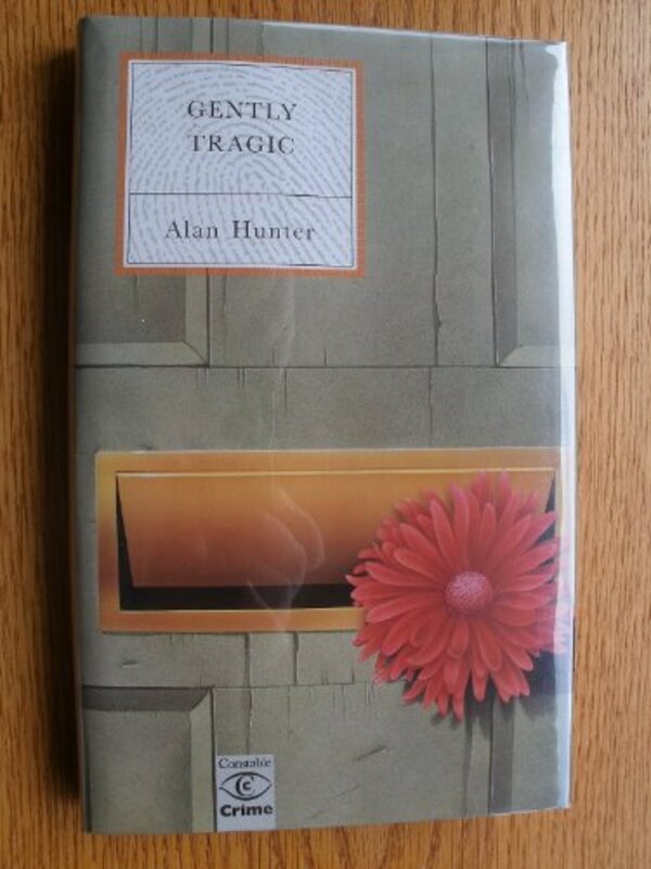 Book cover for "Gently Tragic" by Alan Hunter