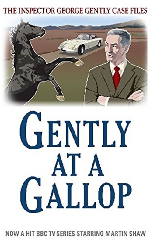 Book cover for "Gently at a Gallop" by Alan Hunter