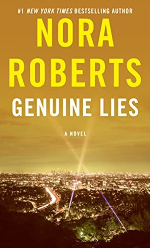 Book cover for "Genuine Lies" by Nora Roberts
