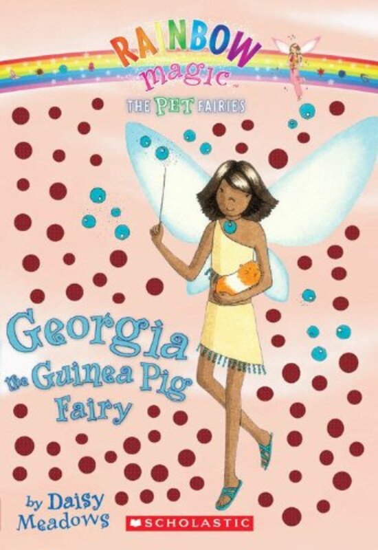 Book cover for "Georgia The Guinea Pig Fairy" by Daisy Meadows